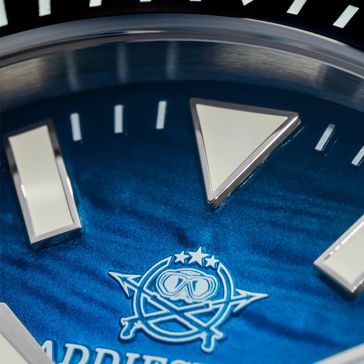 ★Especial Graduación★Addiesdive Reloj de buceo 46mm 1000m AD2069-Blanco-