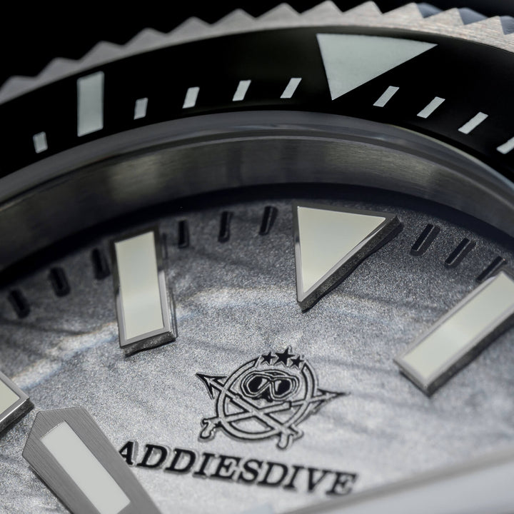 ★Especial Graduación★Addiesdive Reloj de buceo 46mm 1000m AD2069-Blanco-