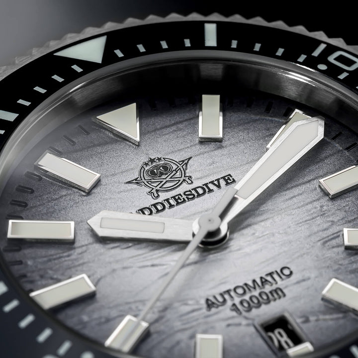 ★Especial Graduación★Addiesdive Reloj de buceo 46mm 1000m AD2069-Blanco-