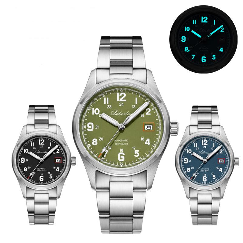 ★Oferta Semanal★ADDIESDIVE Reloj automático Explore NH35 de 39 mm AD2070