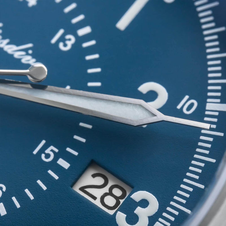 ADDIESDIVE Reloj automático con cristal de zafiro de 39 mm Reloj de campo AD2074-Negro-