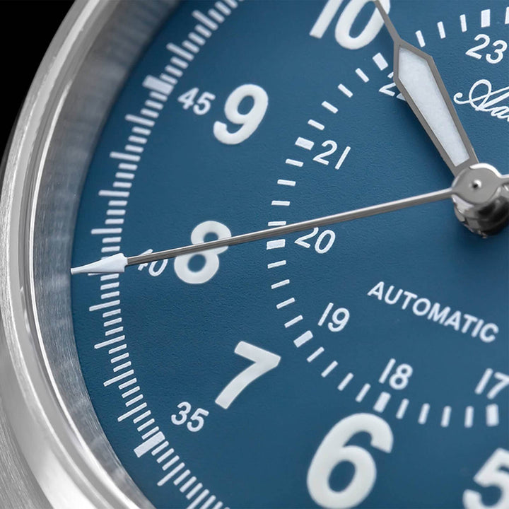 ADDIESDIVE Reloj automático con cristal de zafiro de 39 mm Reloj de campo AD2074-Negro-