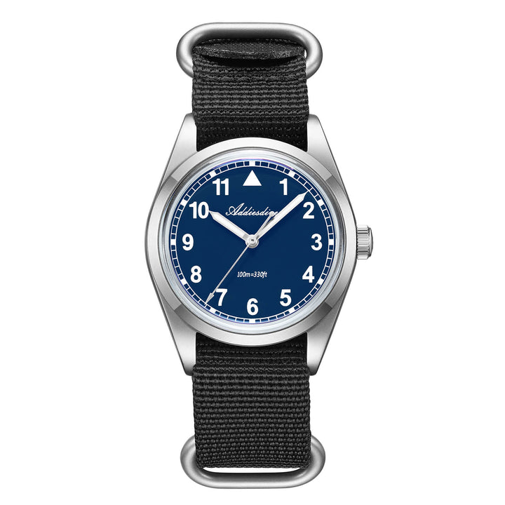 ★Especial Graduación★ADDIESDIVE 37mm VH31 Reloj piloto retro AD2079-Estilo 3-