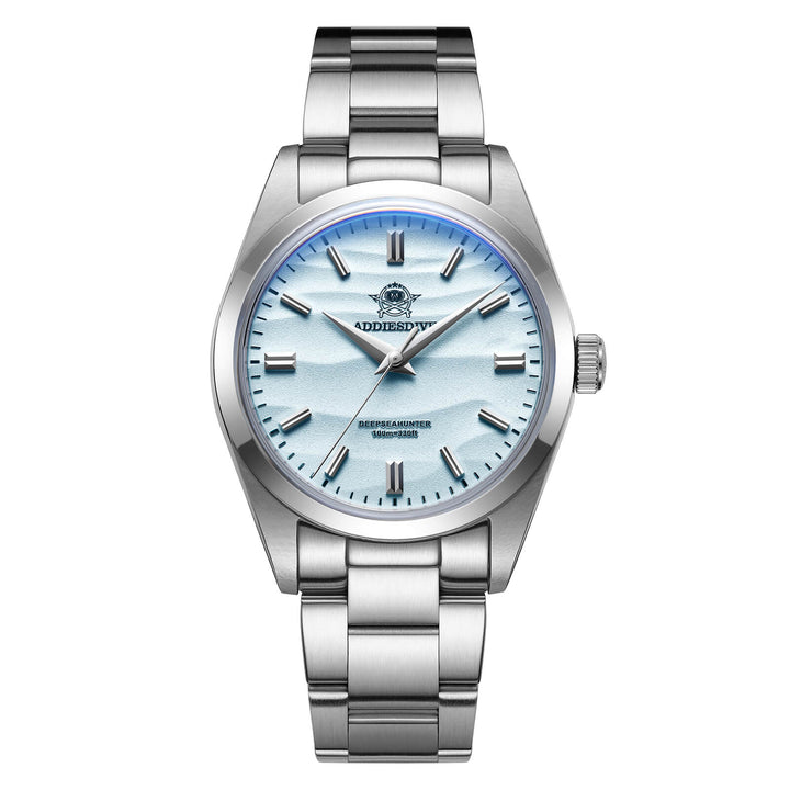 ★Especial Graduación★ADDIESDIVE 36mm Reloj de cuarzo VH31 Movimiento (AD2030)-Con logo ADDIESDIVE-Amarillo desierto-