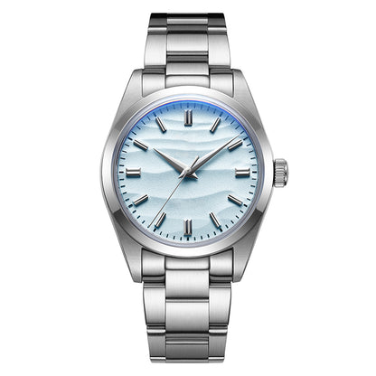 ★Especial Graduación★ADDIESDIVE 36mm Reloj de cuarzo VH31 Movimiento (AD2030)-Sin logo-Azul-