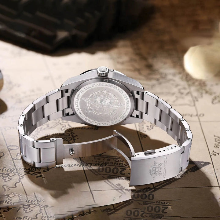 ADDIESDIVE 39mm BB GMT Reloj de cuarzo RONDA515 Movimiento(AD2035/AD2036) - Addiesdiverelojes