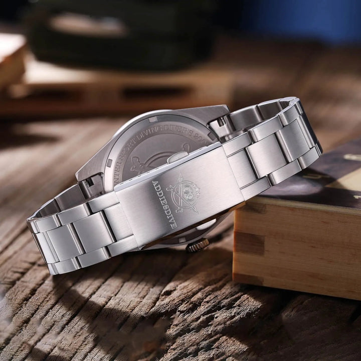ADDIESDIVE 39mm BB GMT Reloj de cuarzo RONDA515 Movimiento(AD2035/AD2036) - Addiesdiverelojes