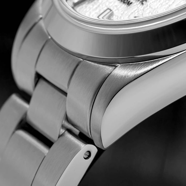 ADDIESDIVE Reloj automático NH35 con esfera con textura de corteza 3D de 39 mm AD2075-Verde-