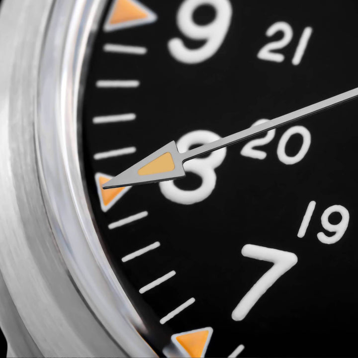 ADDIESDIVE AD2088 – Reloj Automático para Hombre con Correa de Nailon y Movimiento NH35-Negro-