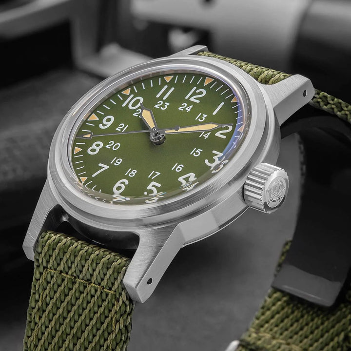ADDIESDIVE AD2088 – Reloj Automático para Hombre con Correa de Nailon y Movimiento NH35 - Addiesdiverelojes