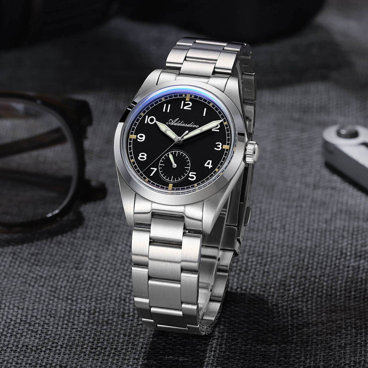 ADDIESDIVE AD2099 Segundero Suave-Negro-Con logo Addiesdive-