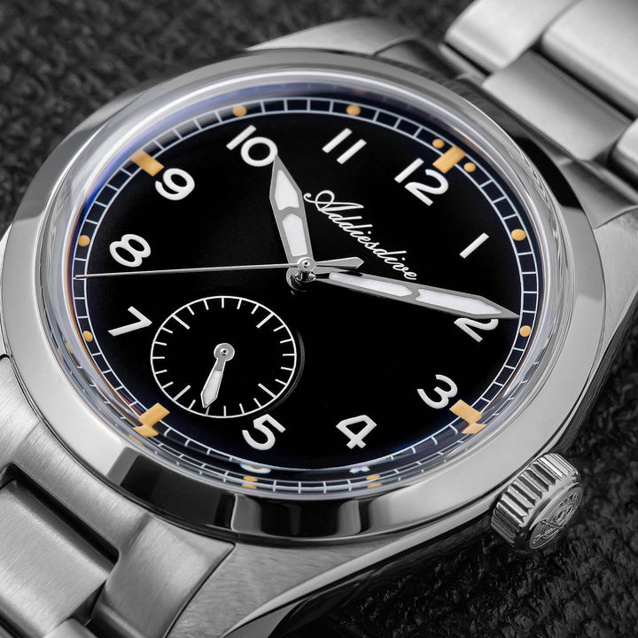 ADDIESDIVE AD2099 Segundero Suave-Negro-Con logo Addiesdive-