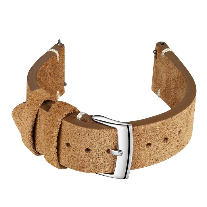 ADDIESDIVE Correa de piel con hebilla, 20mm Pin Buckle Watch Band-divers watch-