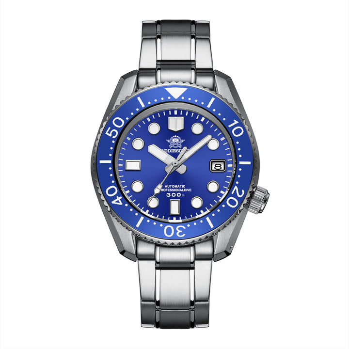 ADDIESDIVE® Marinemaster 300 Automático de Lujo para Hombre (MY-H7)-Azul-