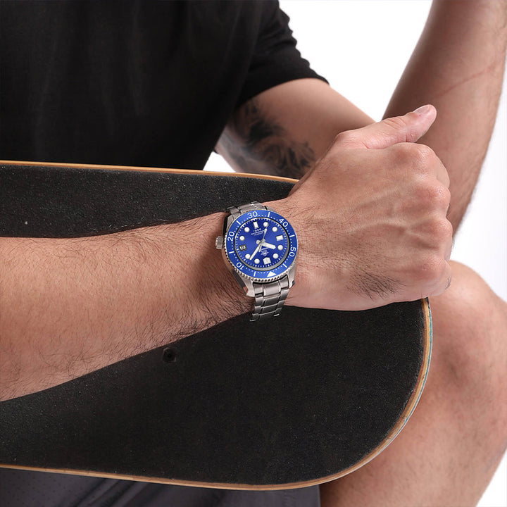 ADDIESDIVE® Marinemaster 300 Automático de Lujo para Hombre (MY-H7)-Azul-