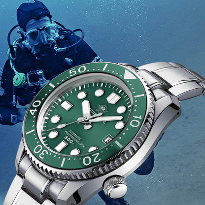 ADDIESDIVE® Marinemaster 300 Automático de Lujo para Hombre (MY-H7)-Azul-