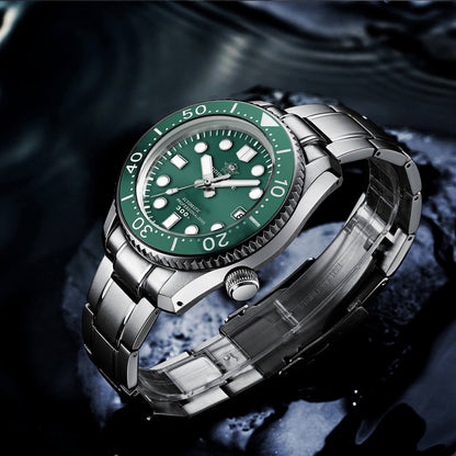 ADDIESDIVE® Marinemaster 300 Automático de Lujo para Hombre (MY-H7)-Azul-