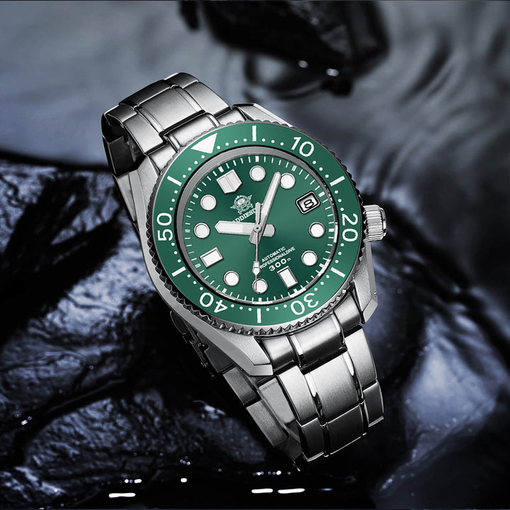ADDIESDIVE® Marinemaster 300 Automático de Lujo para Hombre (MY-H7)-Azul-