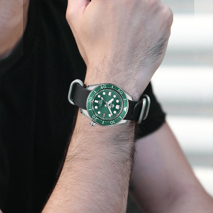 ADDIESDIVE® Marinemaster 300 Automático de Lujo para Hombre (MY-H7)-Azul-