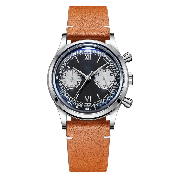 AD2037 - ADDIESDIVE Panda BB Cronógrafo Reloj Retro Hombre 38mm Reloj Cuarzo - Addiesdiverelojes