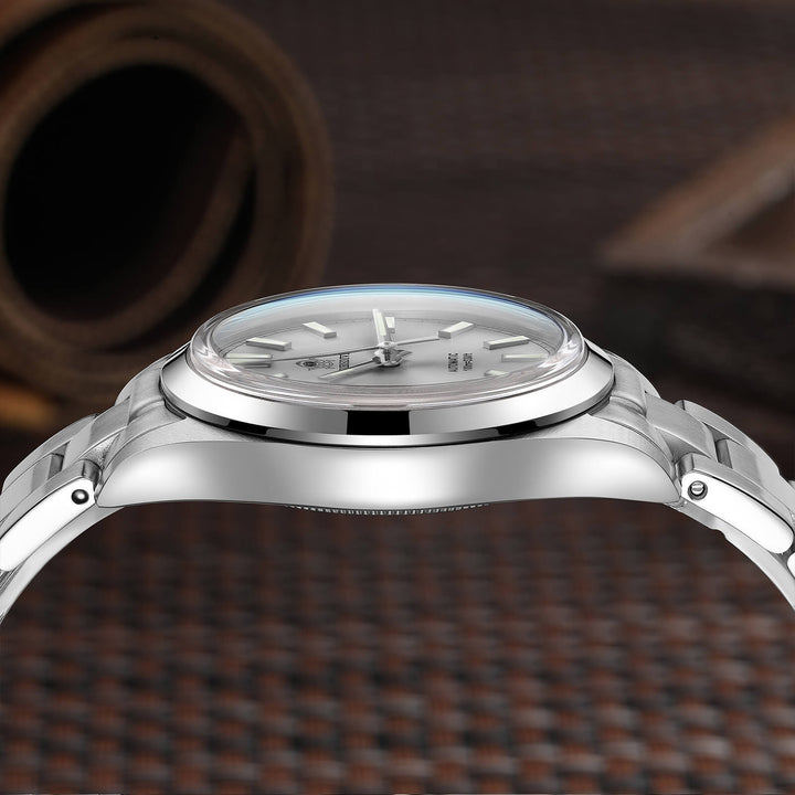 ADDIESDIVE Reloj Automático de Lujo para Hombre de 36mm Movimiento PT5000 AD2028-pilot watch-