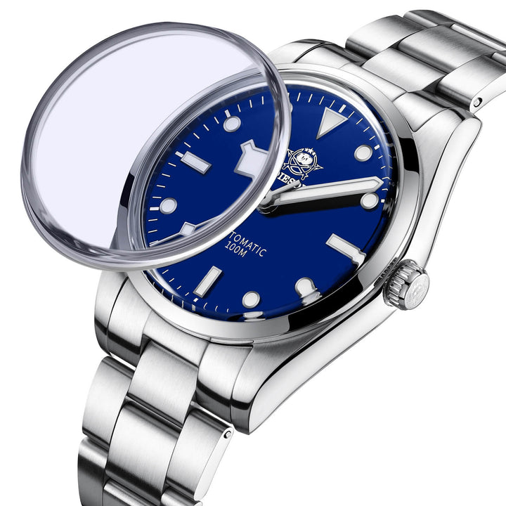 ADDIESDIVE Reloj Explore 39mm Cristal Abovedado 100M (AD2113)-pilot watch-