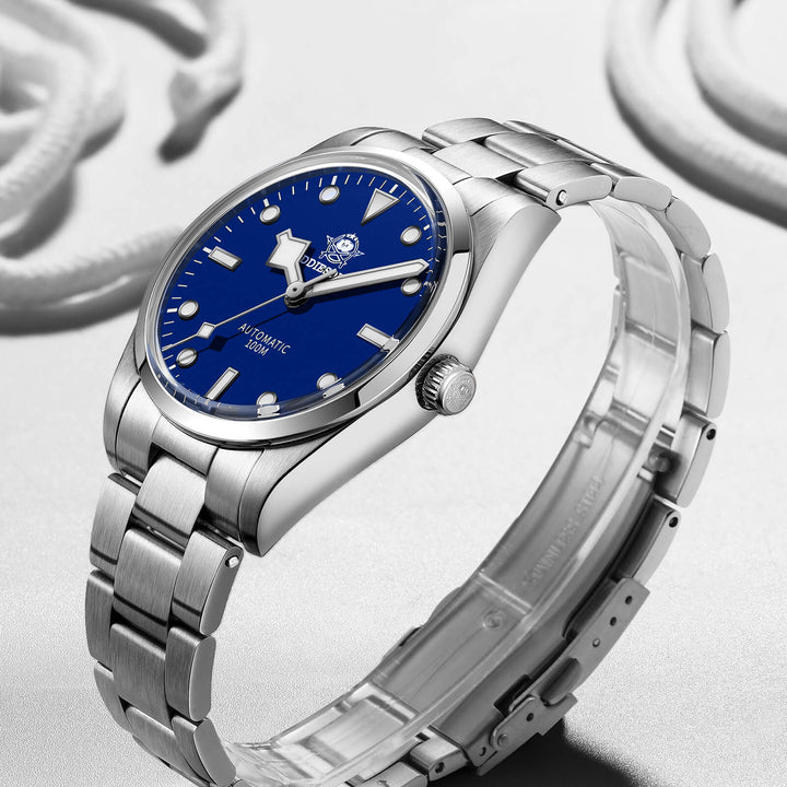 ADDIESDIVE Reloj Explore 39mm Cristal Abovedado 100M (AD2113)-pilot watch-