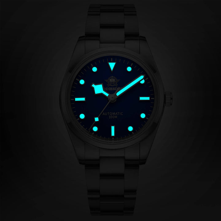 ADDIESDIVE Reloj Explore 39mm Cristal Abovedado 100M (AD2113)-pilot watch-