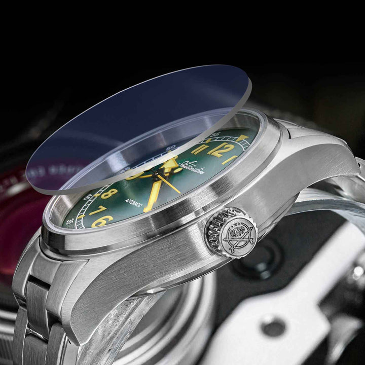 ADDIESDIVE Reloj Mecánico Retro Explore 39mm AD2055