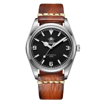 ADDIESDIVE Reloj automático 38mm 100M (AD2112-correa de piel )-watch-