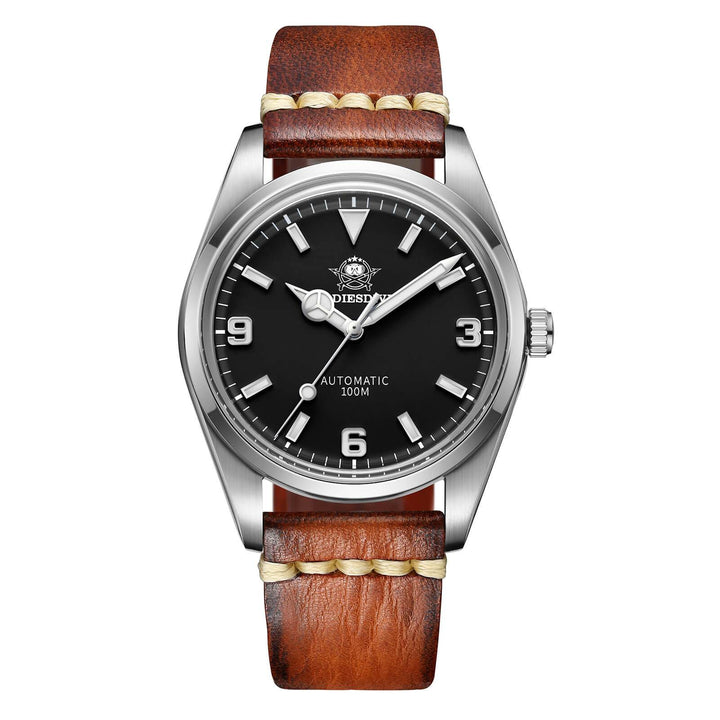 ADDIESDIVE Reloj automático 38mm 100M (AD2112-correa de piel )-watch-