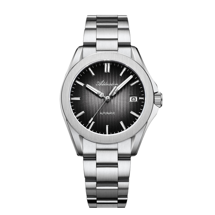 ADDIESDIVE Reloj automático NH35 de 38 mm AD2080-Negro-