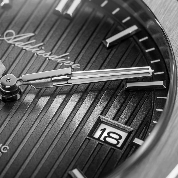 ADDIESDIVE Reloj automático NH35 de 38 mm AD2080-Negro-