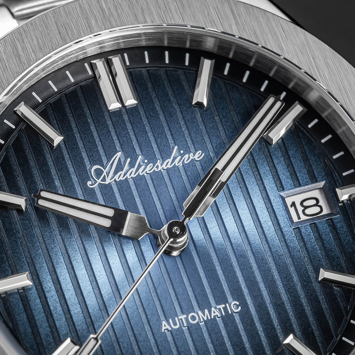 ADDIESDIVE Reloj automático NH35 de 38 mm AD2080-Negro-