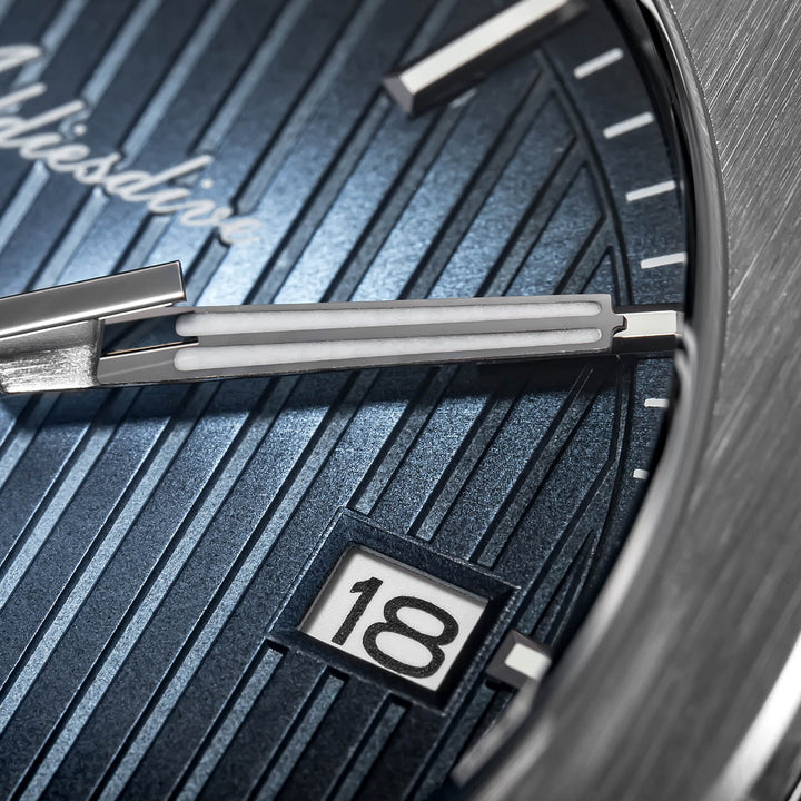 ADDIESDIVE Reloj automático NH35 de 38 mm AD2080-Negro-