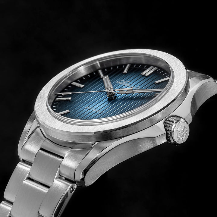 ADDIESDIVE Reloj automático NH35 de 38 mm AD2080-Negro-