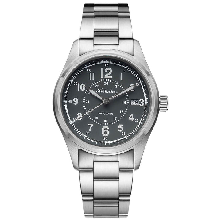 ADDIESDIVE Reloj automático con cristal de zafiro de 39 mm Reloj de campo AD2074-Verde-