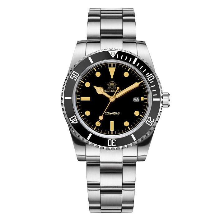 ADDIESDIVE Reloj de 39mm con bisel giratorio bidireccional AD2072-