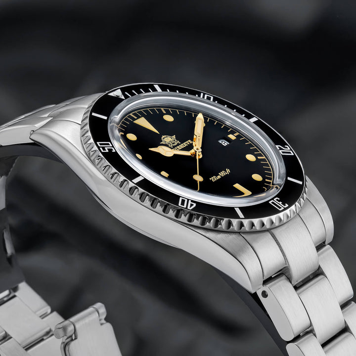 ADDIESDIVE Reloj de 39mm con bisel giratorio bidireccional AD2072-