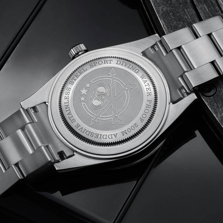 ADDIESDIVE Reloj de 39mm con bisel giratorio bidireccional AD2072-