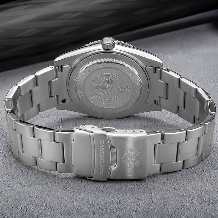 ADDIESDIVE Reloj de 39mm con bisel giratorio bidireccional AD2072-