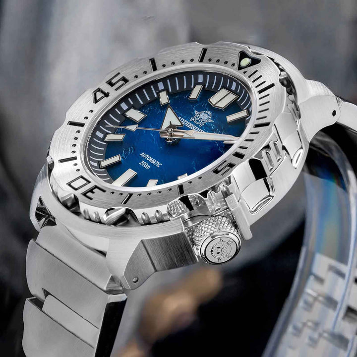 ADDIESDIVE Reloj de buceo OceanMonster AD2047