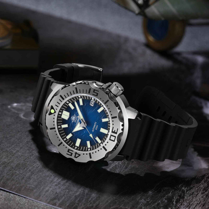 ADDIESDIVE Reloj de buceo OceanMonster AD2047