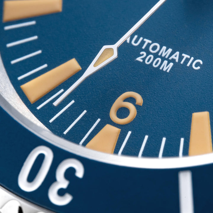 ADDIESDIVE Reloj de buceo Retro Sword Sub NH35 AD2064-Negro-