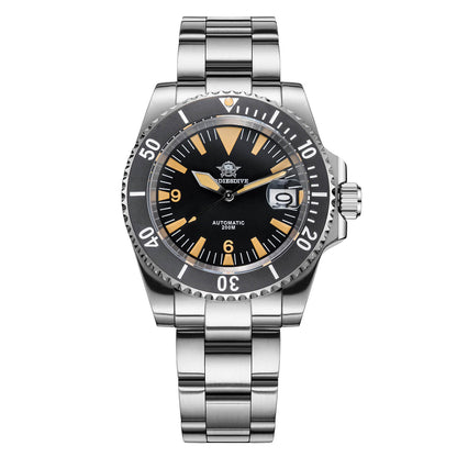 ADDIESDIVE Reloj de buceo Retro Sword Sub NH35 AD2064-Negro-