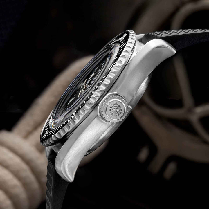 ADDIESDIVE Reloj de buceo automático Milsub AD2056