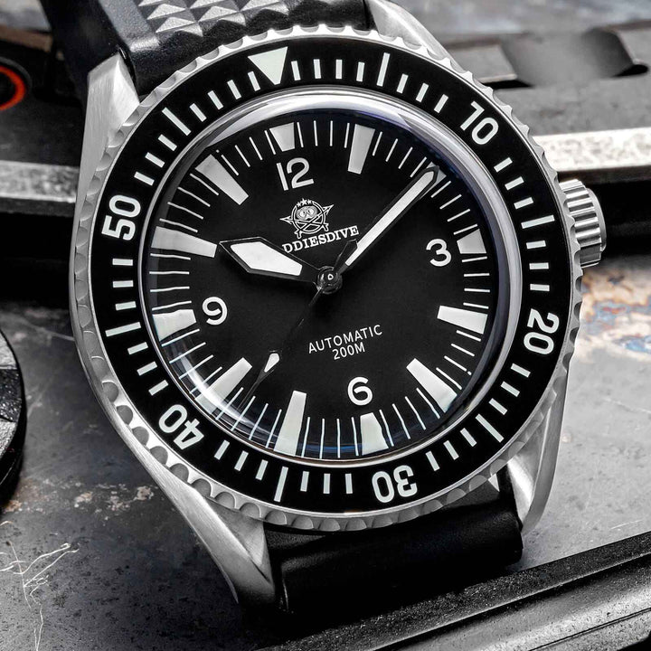 ADDIESDIVE Reloj de buceo automático Milsub AD2056
