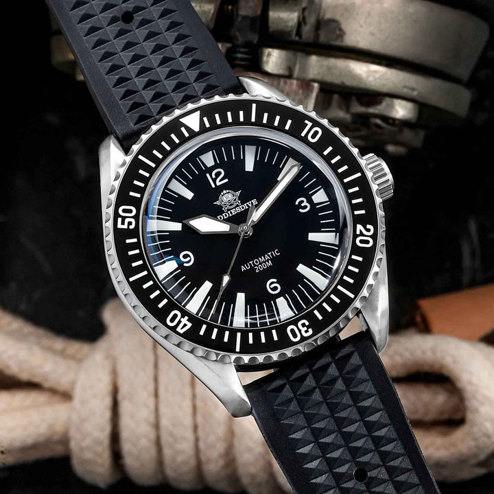 ADDIESDIVE Reloj de buceo automático Milsub AD2056