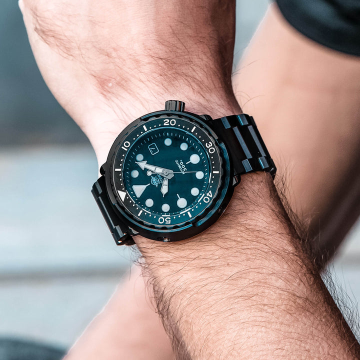 ADDIESDIVE Reloj de buceo automático Tuna Diver 300M ( MY-H5B)-divers watch-Logotipo ADDIESDIVE-