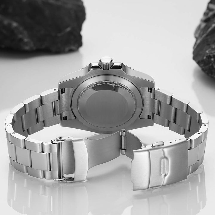 ★Especial Graduación★ADDIESDIVE Reloj de buceo automático para hombre Diver's 200M NH35A (MY-H3AC)-divers watch-Negro-